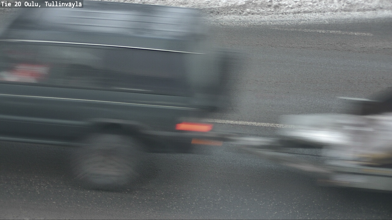 Weather Camera Image Road 20 Oulu, Tullinväylä, Oulu, Pohjois-Pohjanmaa