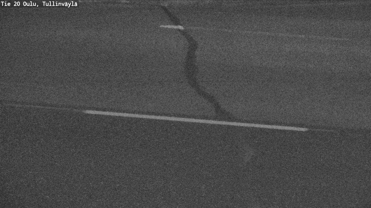 Weather Camera Image Väg 20 Uleåborg, Tullinväylä, Oulu, Pohjois-Pohjanmaa