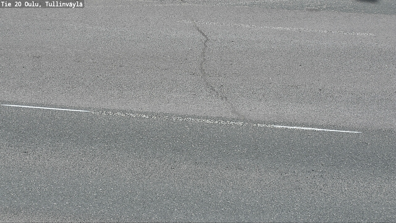 Weather Camera Image Road 20 Oulu, Tullinväylä, Oulu, Pohjois-Pohjanmaa