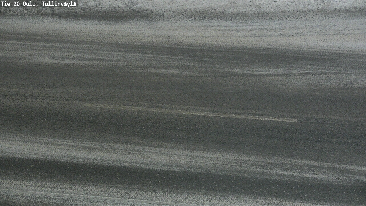 Weather Camera Image Road 20 Oulu, Tullinväylä, Oulu, Pohjois-Pohjanmaa