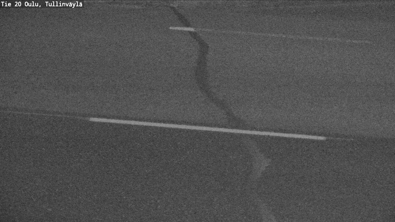Weather Camera Image Väg 20 Uleåborg, Tullinväylä, Oulu, Pohjois-Pohjanmaa