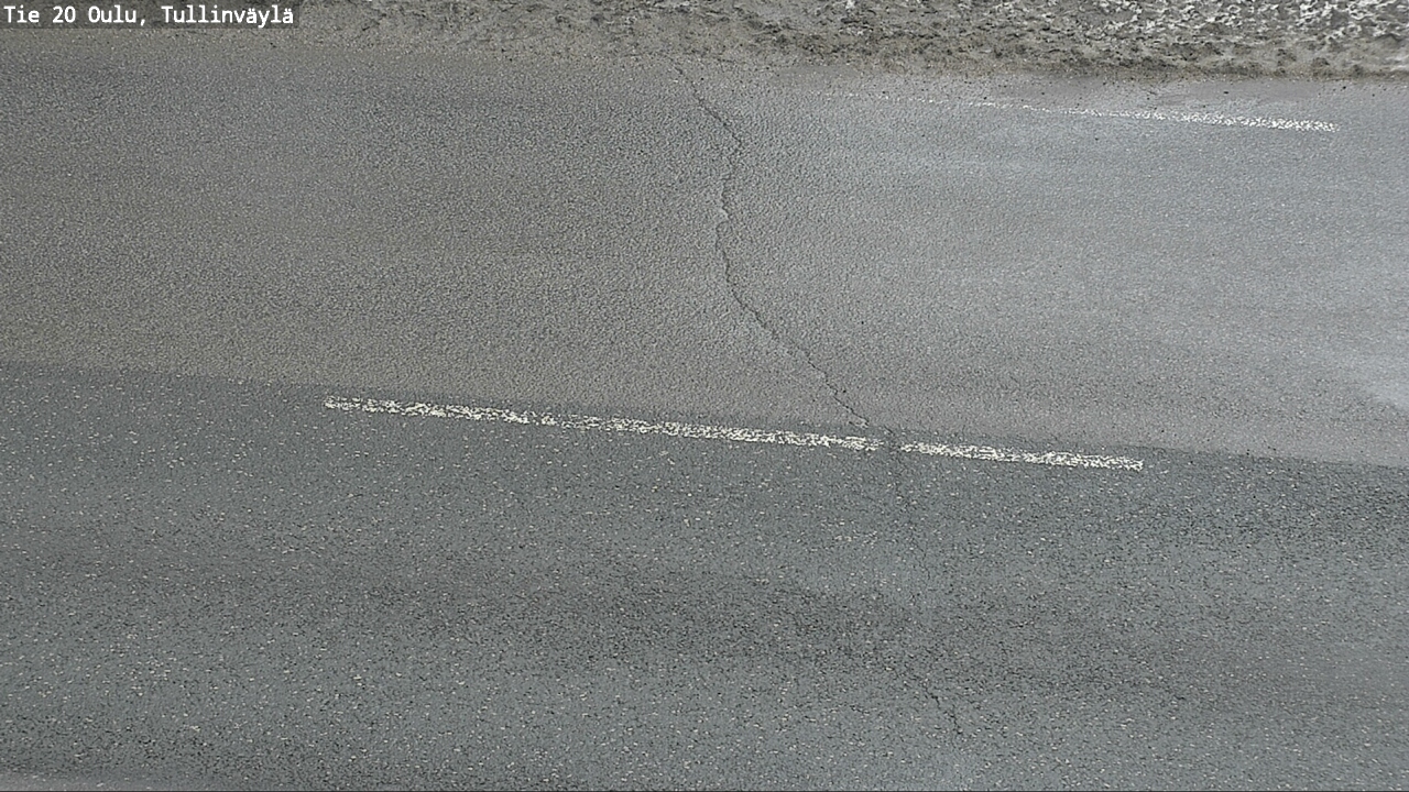 Weather Camera Image Road 20 Oulu, Tullinväylä, Oulu, Pohjois-Pohjanmaa