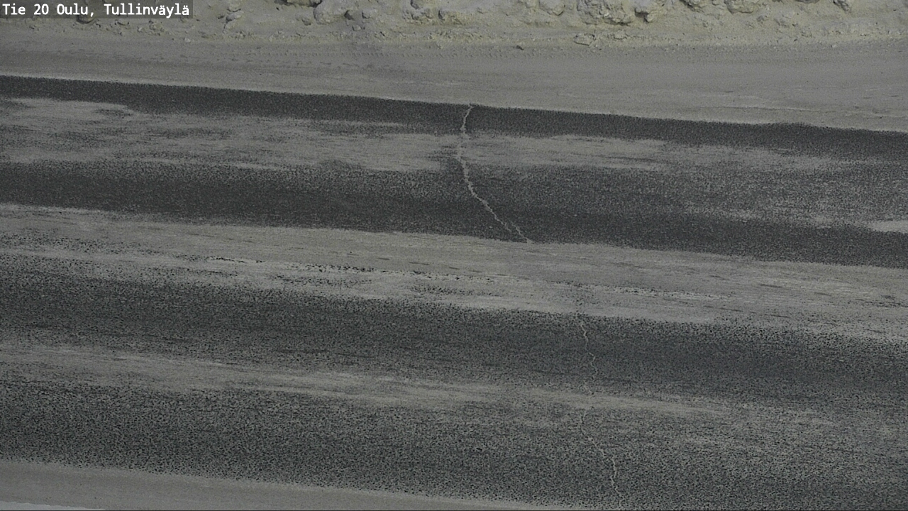 Weather Camera Image Väg 20 Uleåborg, Tullinväylä, Oulu, Pohjois-Pohjanmaa