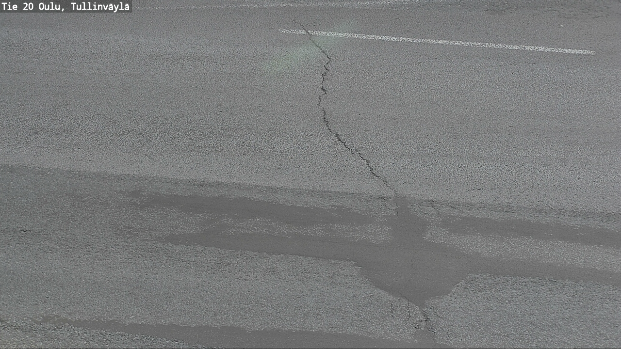 Weather Camera Image Road 20 Oulu, Tullinväylä, Oulu, Pohjois-Pohjanmaa