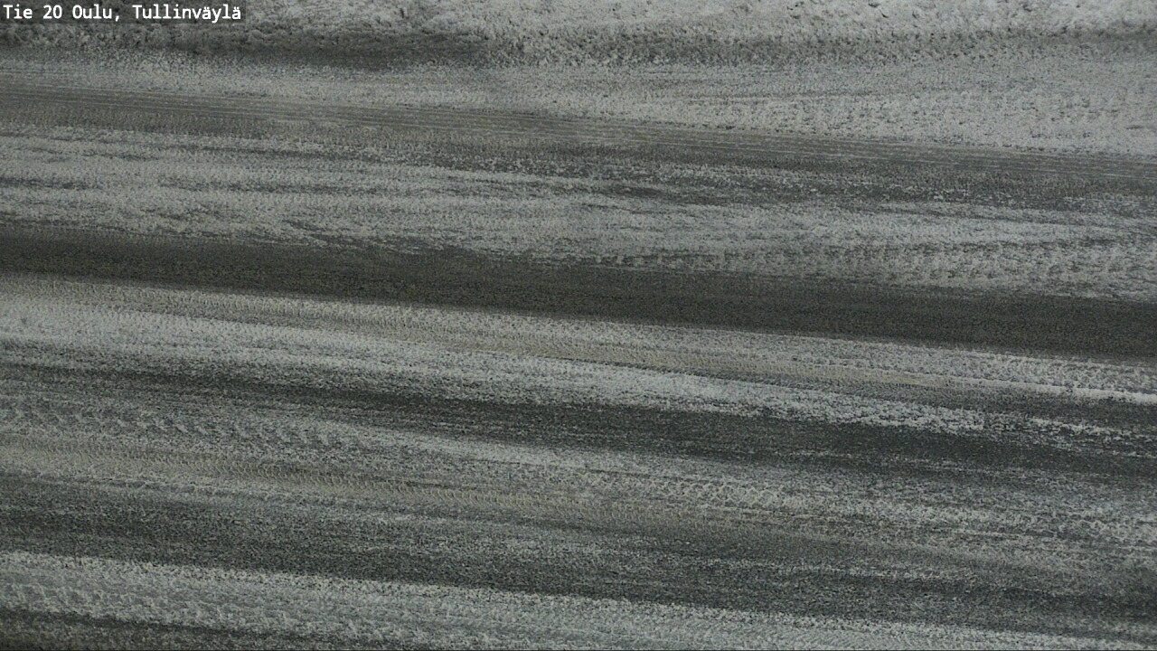 Weather Camera Image Road 20 Oulu, Tullinväylä, Oulu, Pohjois-Pohjanmaa