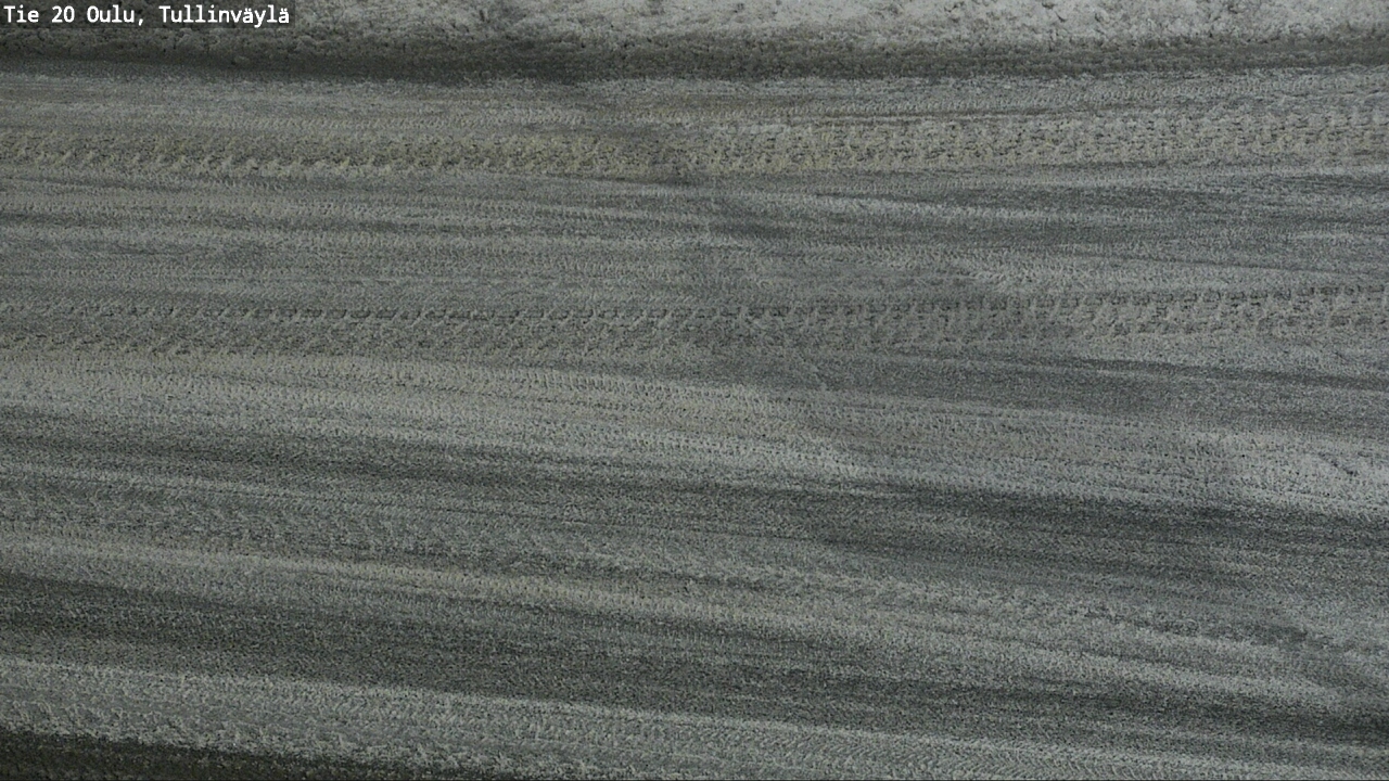 Weather Camera Image Road 20 Oulu, Tullinväylä, Oulu, Pohjois-Pohjanmaa