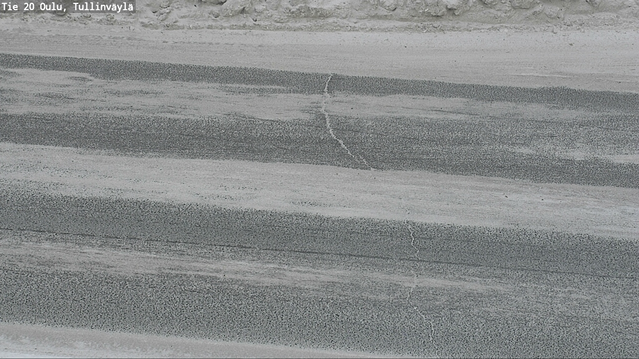 Weather Camera Image Väg 20 Uleåborg, Tullinväylä, Oulu, Pohjois-Pohjanmaa