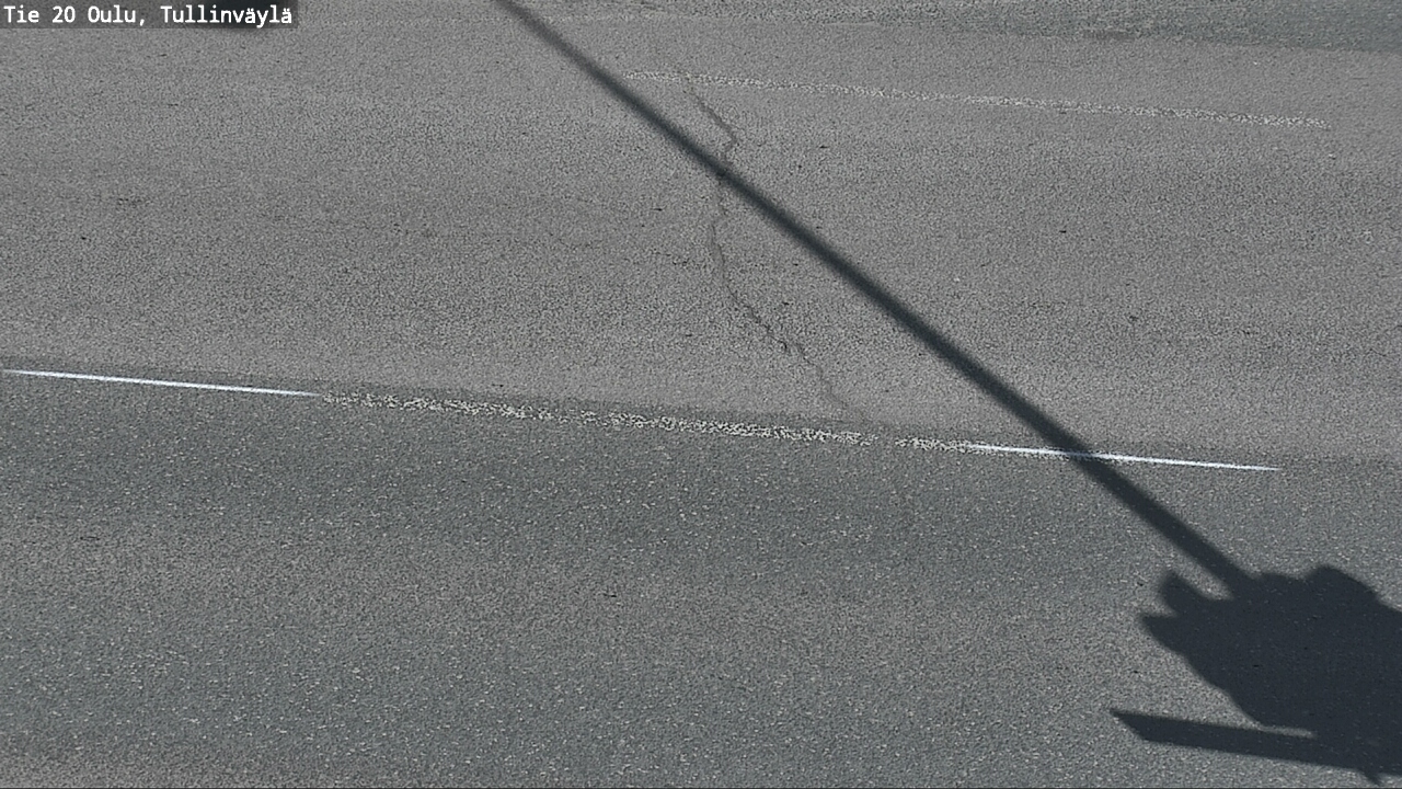 Weather Camera Image Road 20 Oulu, Tullinväylä, Oulu, Pohjois-Pohjanmaa