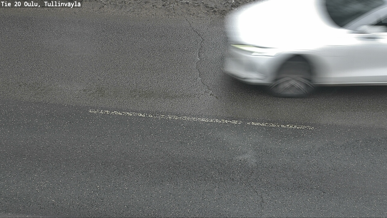 Weather Camera Image Road 20 Oulu, Tullinväylä, Oulu, Pohjois-Pohjanmaa