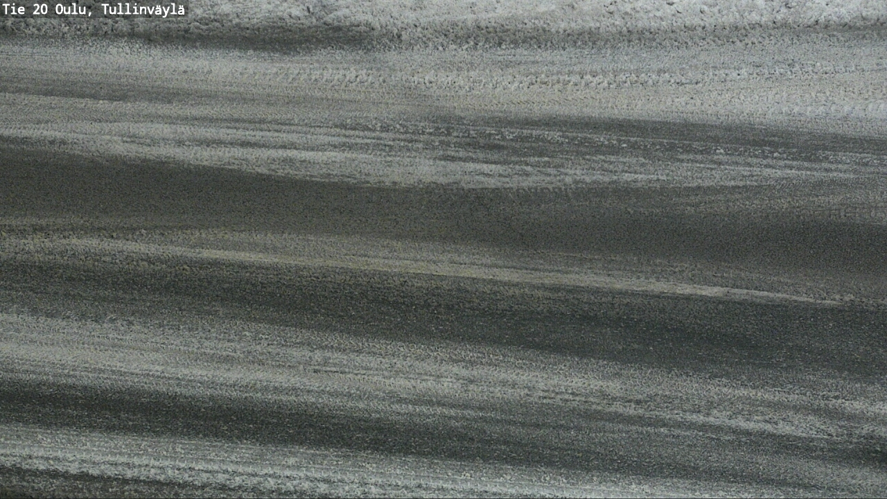 Weather Camera Image Road 20 Oulu, Tullinväylä, Oulu, Pohjois-Pohjanmaa
