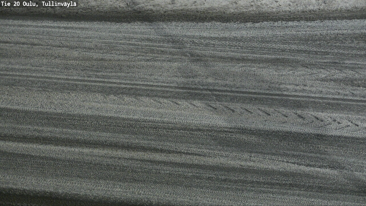 Weather Camera Image Road 20 Oulu, Tullinväylä, Oulu, Pohjois-Pohjanmaa