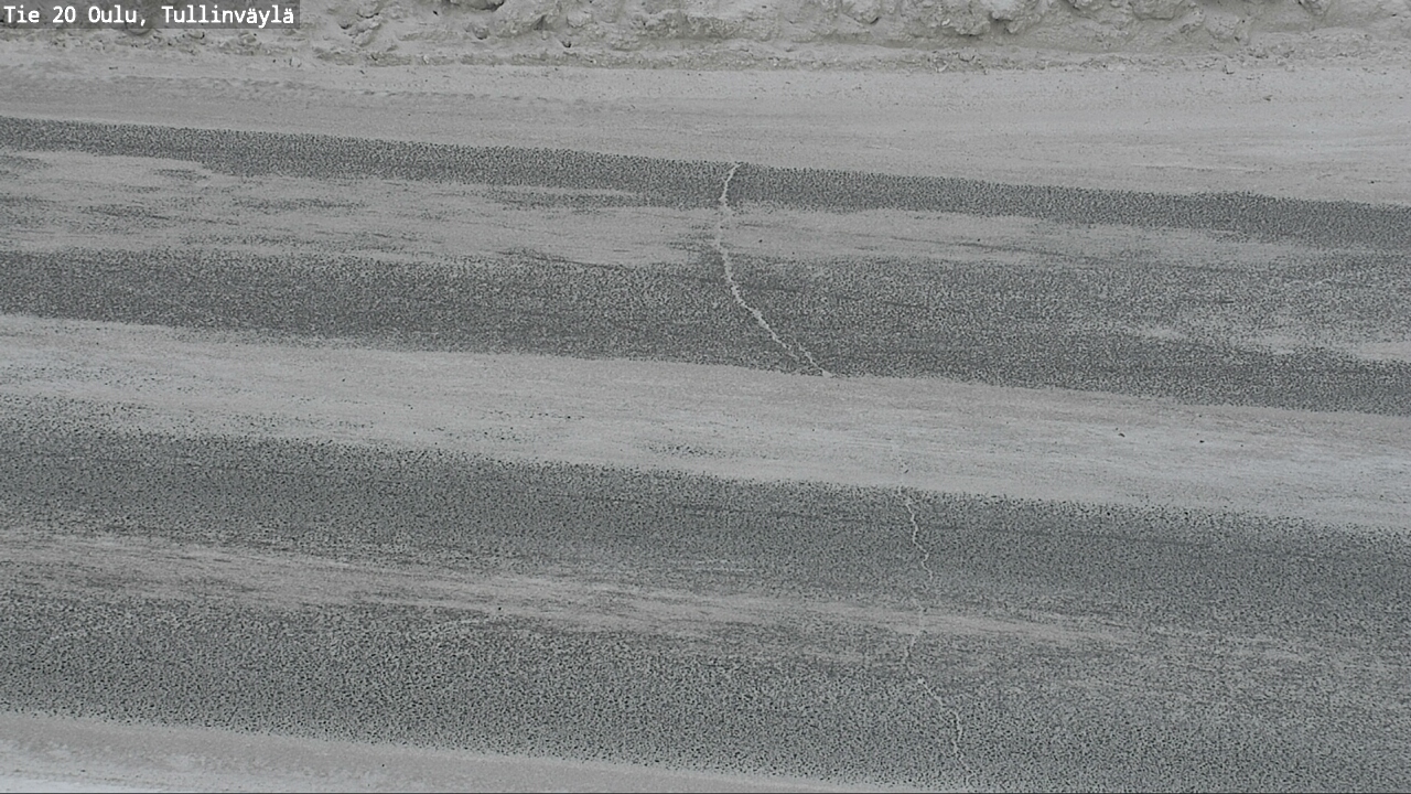 Weather Camera Image Väg 20 Uleåborg, Tullinväylä, Oulu, Pohjois-Pohjanmaa