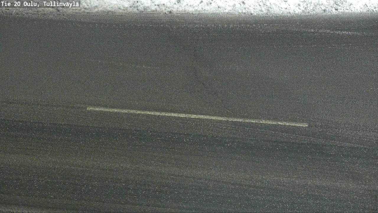 Weather Camera Image Road 20 Oulu, Tullinväylä, Oulu, Pohjois-Pohjanmaa