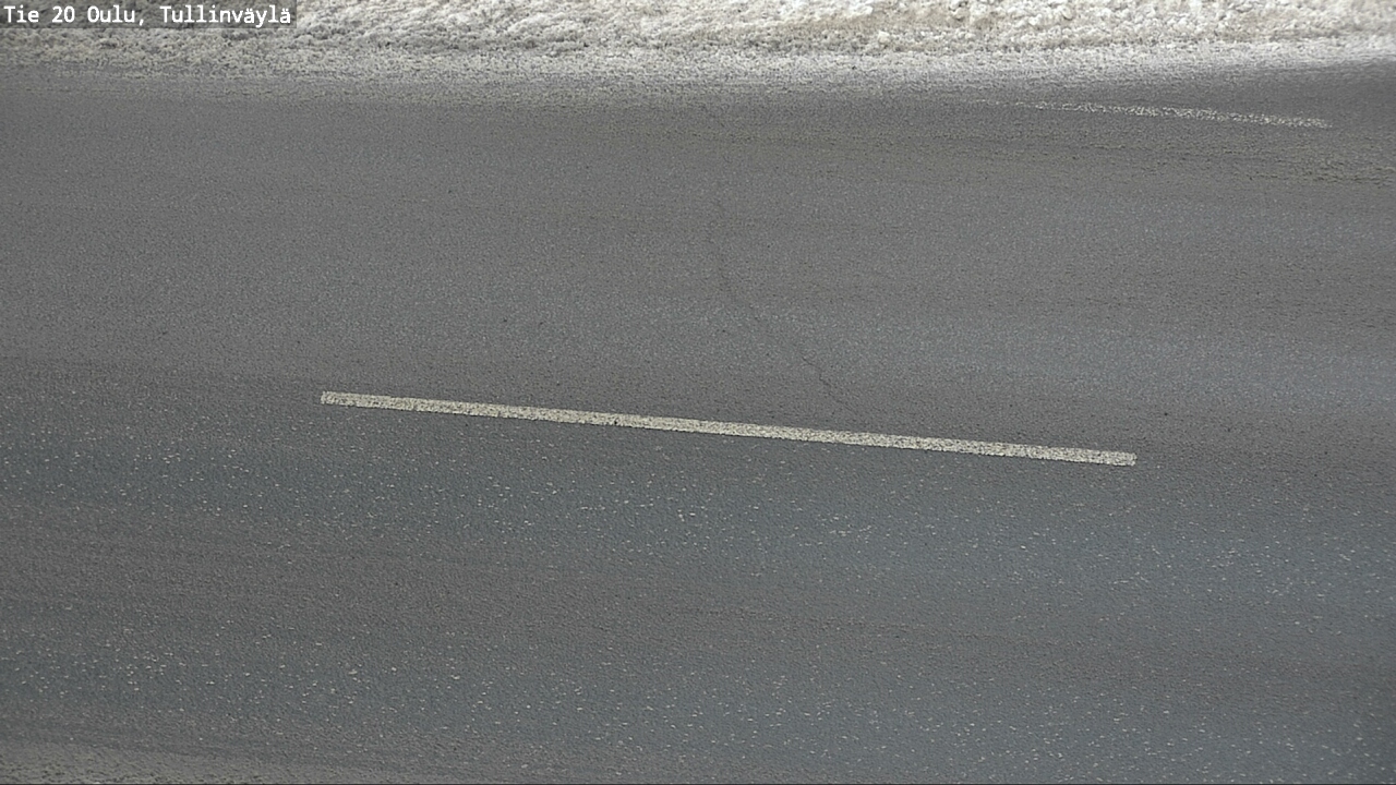 Weather Camera Image Road 20 Oulu, Tullinväylä, Oulu, Pohjois-Pohjanmaa
