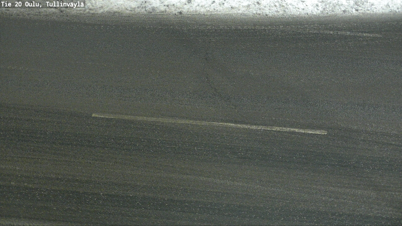 Weather Camera Image Road 20 Oulu, Tullinväylä, Oulu, Pohjois-Pohjanmaa