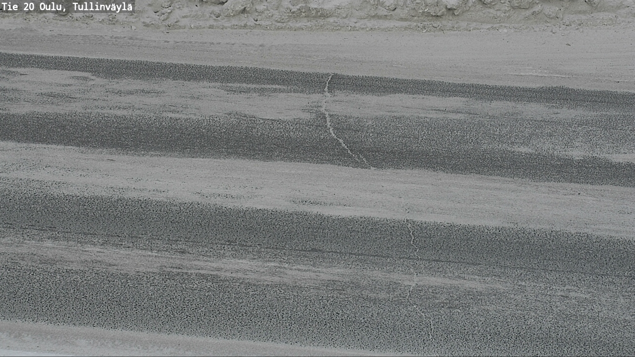 Weather Camera Image Väg 20 Uleåborg, Tullinväylä, Oulu, Pohjois-Pohjanmaa