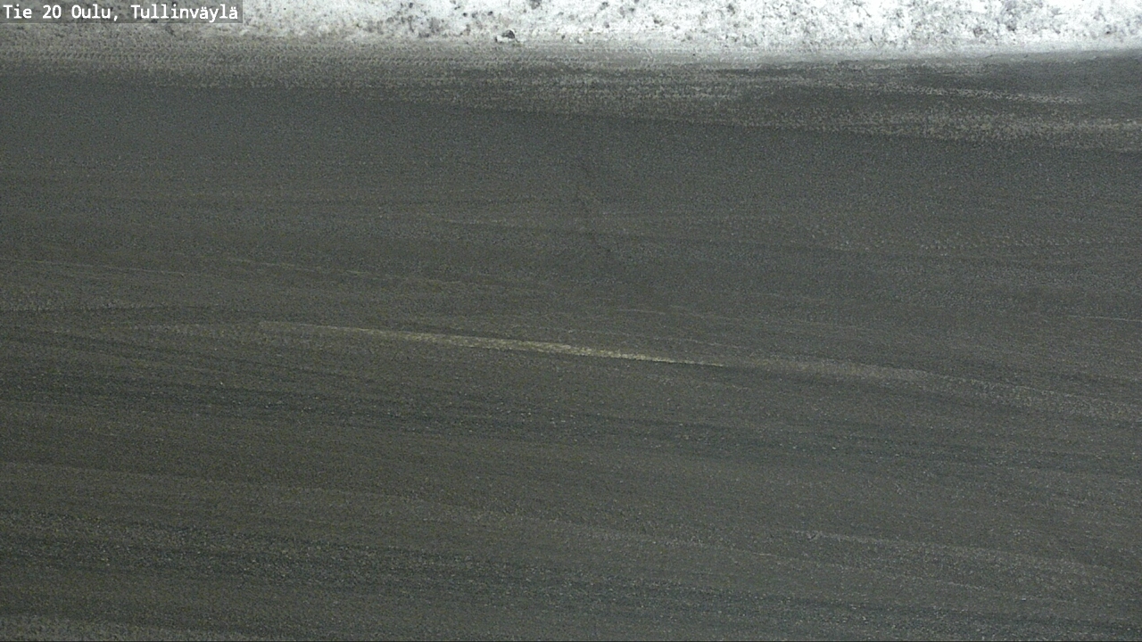 Weather Camera Image Road 20 Oulu, Tullinväylä, Oulu, Pohjois-Pohjanmaa