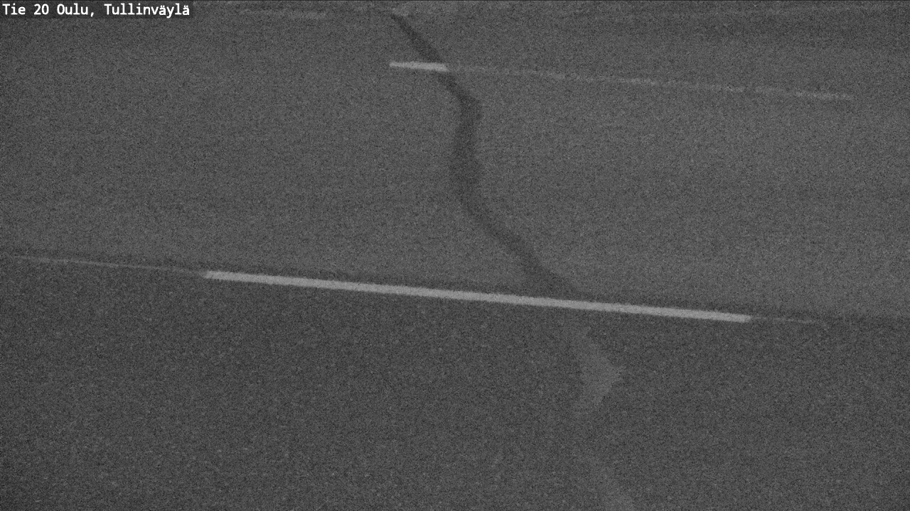 Weather Camera Image Väg 20 Uleåborg, Tullinväylä, Oulu, Pohjois-Pohjanmaa