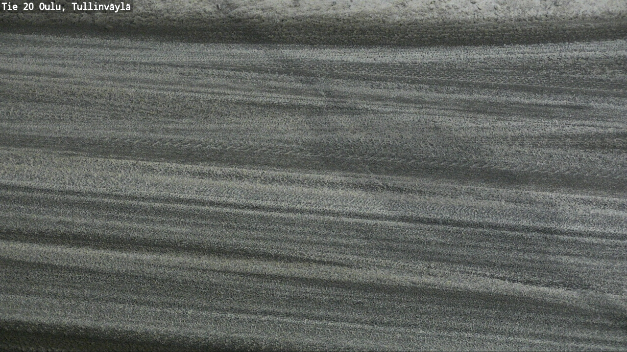 Weather Camera Image Road 20 Oulu, Tullinväylä, Oulu, Pohjois-Pohjanmaa