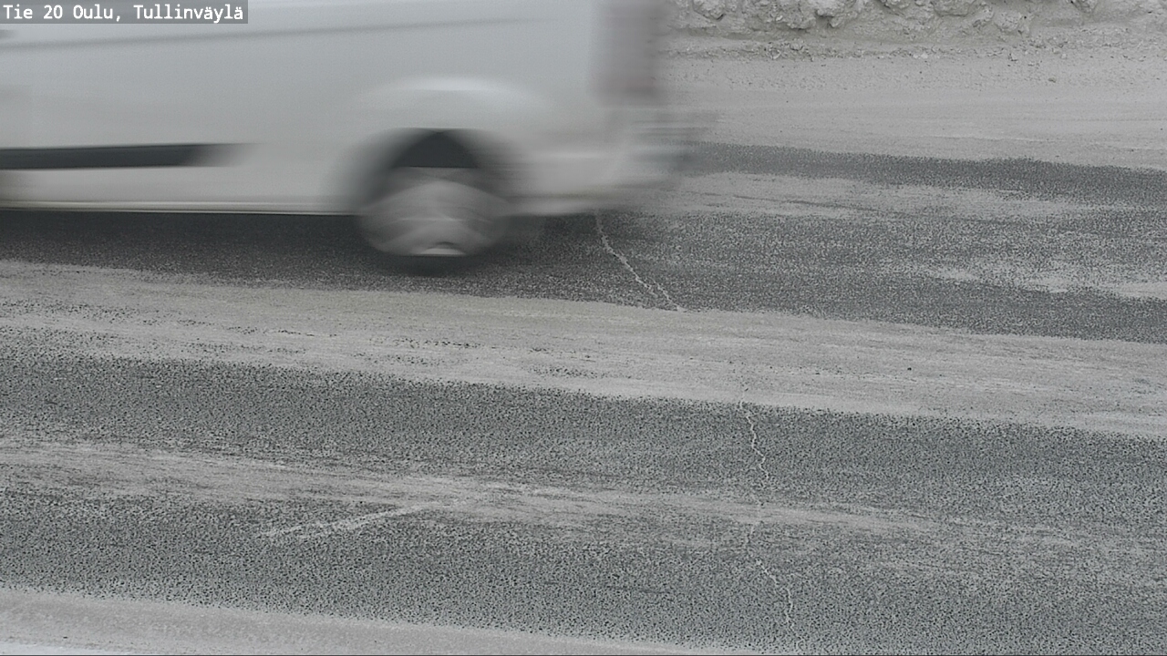 Weather Camera Image Väg 20 Uleåborg, Tullinväylä, Oulu, Pohjois-Pohjanmaa