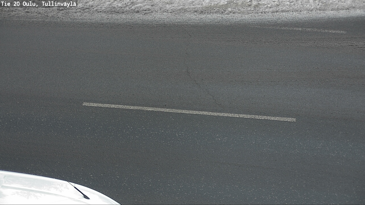 Weather Camera Image Road 20 Oulu, Tullinväylä, Oulu, Pohjois-Pohjanmaa