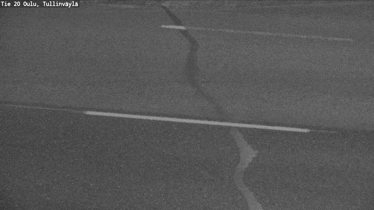 Weather Camera Image Väg 20 Uleåborg, Tullinväylä, Oulu, Pohjois-Pohjanmaa