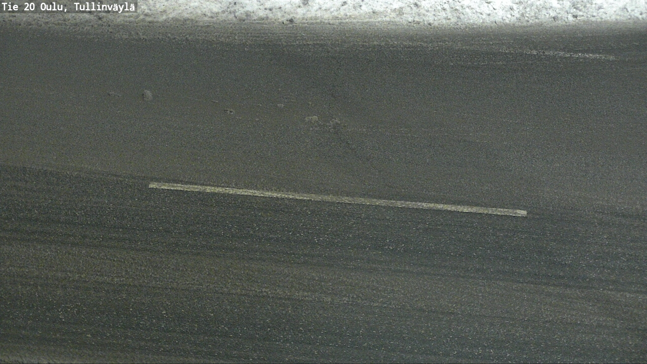 Weather Camera Image Road 20 Oulu, Tullinväylä, Oulu, Pohjois-Pohjanmaa