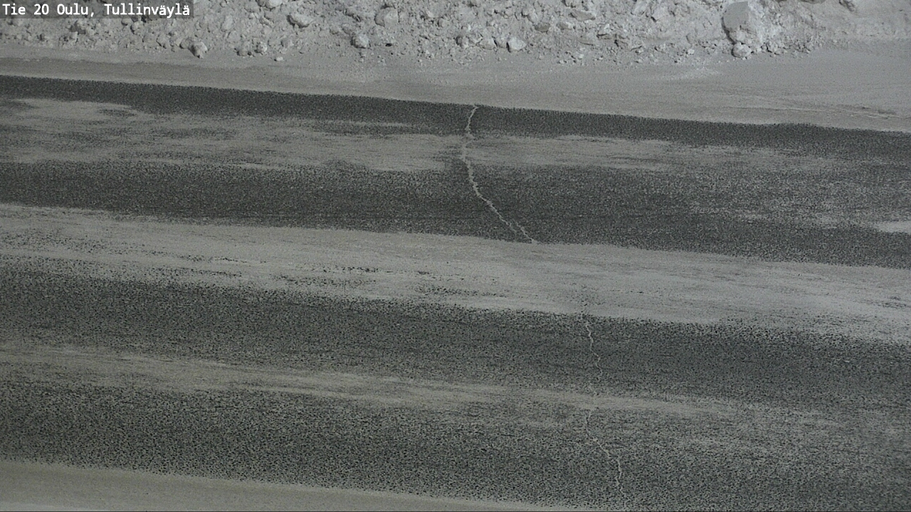 Weather Camera Image Väg 20 Uleåborg, Tullinväylä, Oulu, Pohjois-Pohjanmaa