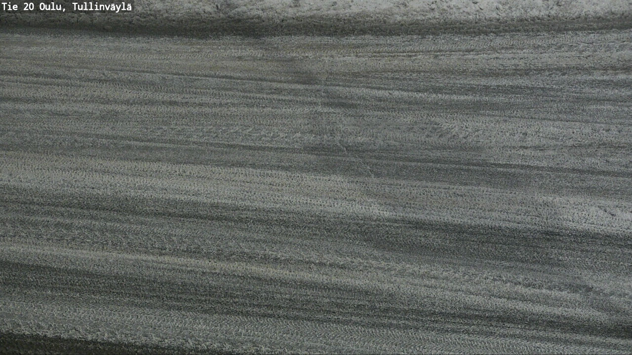 Weather Camera Image Road 20 Oulu, Tullinväylä, Oulu, Pohjois-Pohjanmaa