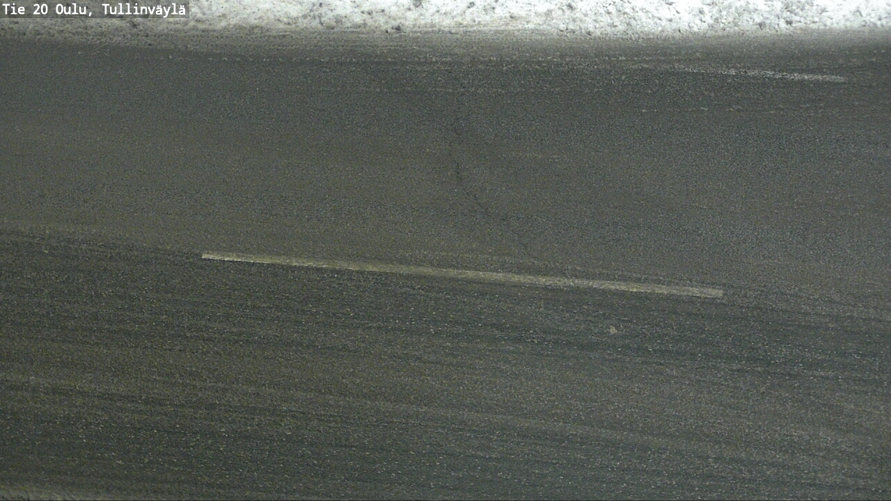 Weather Camera Image Road 20 Oulu, Tullinväylä, Oulu, Pohjois-Pohjanmaa