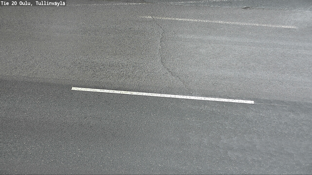 Weather Camera Image Väg 20 Uleåborg, Tullinväylä, Oulu, Pohjois-Pohjanmaa