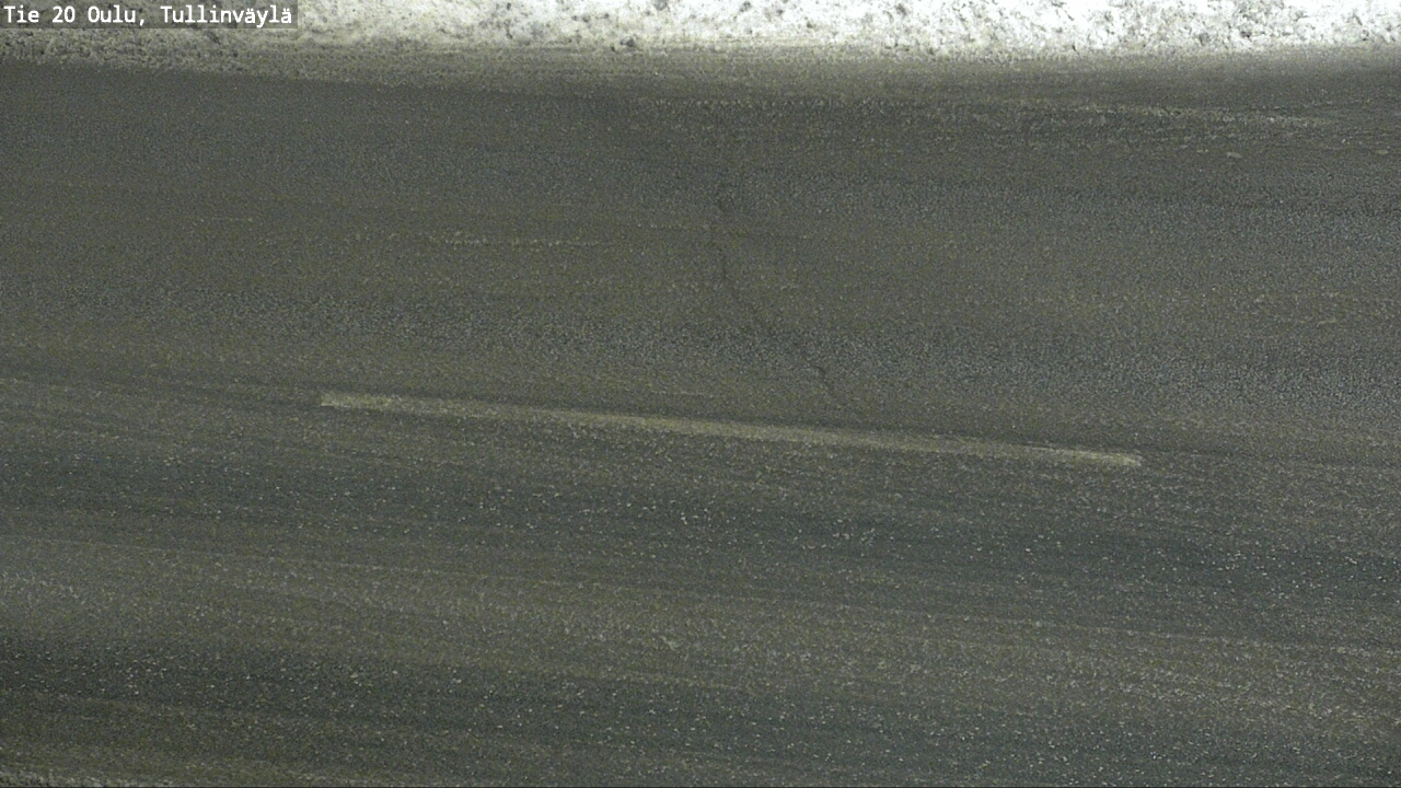 Weather Camera Image Road 20 Oulu, Tullinväylä, Oulu, Pohjois-Pohjanmaa