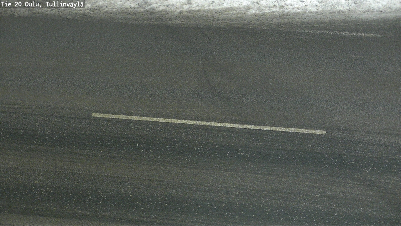 Weather Camera Image Road 20 Oulu, Tullinväylä, Oulu, Pohjois-Pohjanmaa
