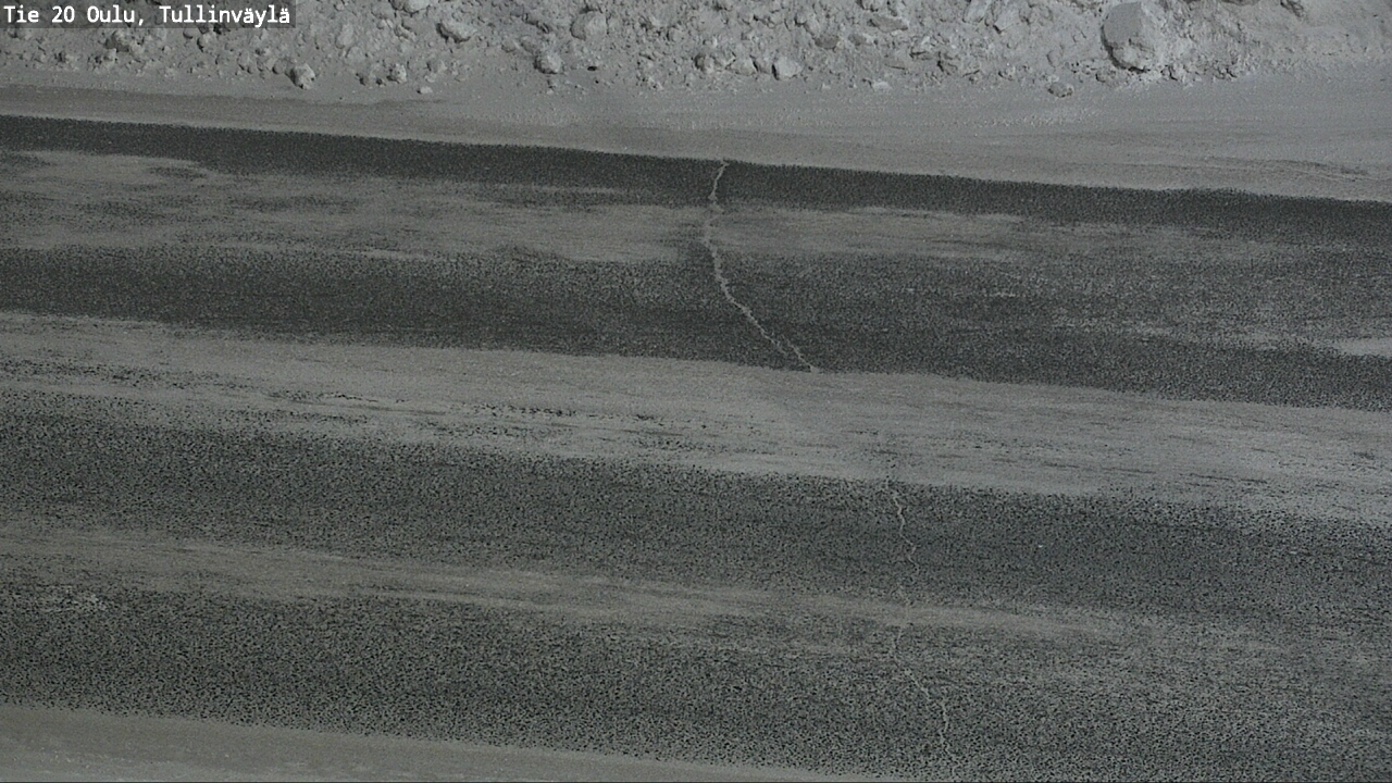 Weather Camera Image Väg 20 Uleåborg, Tullinväylä, Oulu, Pohjois-Pohjanmaa