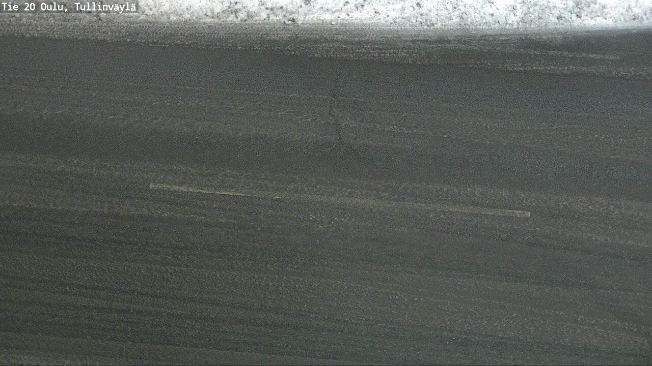 Weather Camera Image Road 20 Oulu, Tullinväylä, Oulu, Pohjois-Pohjanmaa