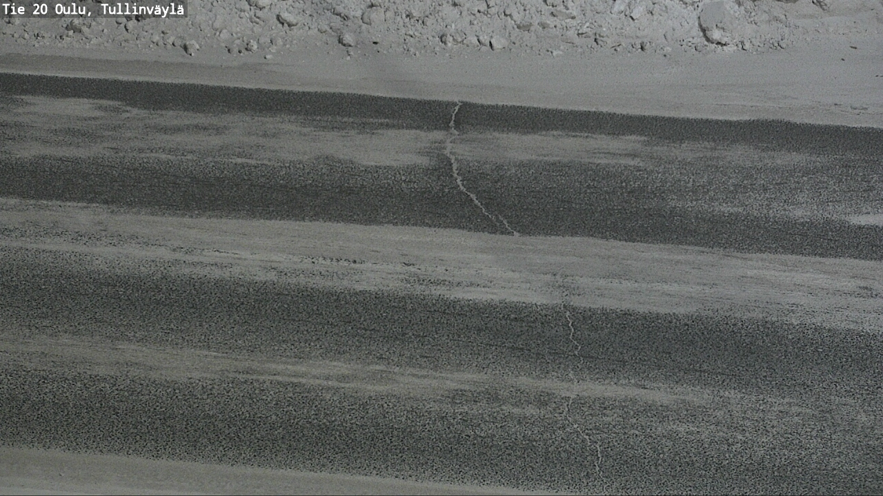 Weather Camera Image Road 20 Oulu, Tullinväylä, Oulu, Pohjois-Pohjanmaa