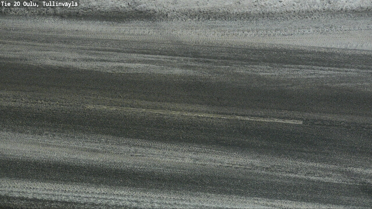 Weather Camera Image Road 20 Oulu, Tullinväylä, Oulu, Pohjois-Pohjanmaa