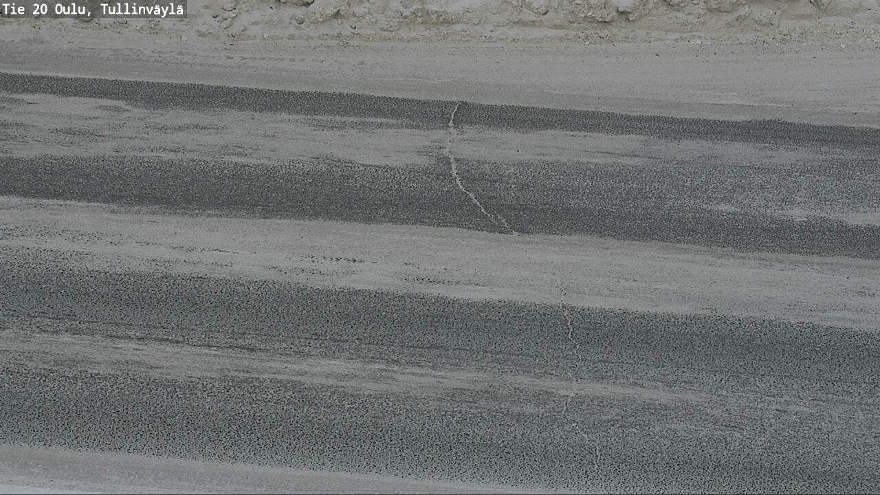 Weather Camera Image Väg 20 Uleåborg, Tullinväylä, Oulu, Pohjois-Pohjanmaa