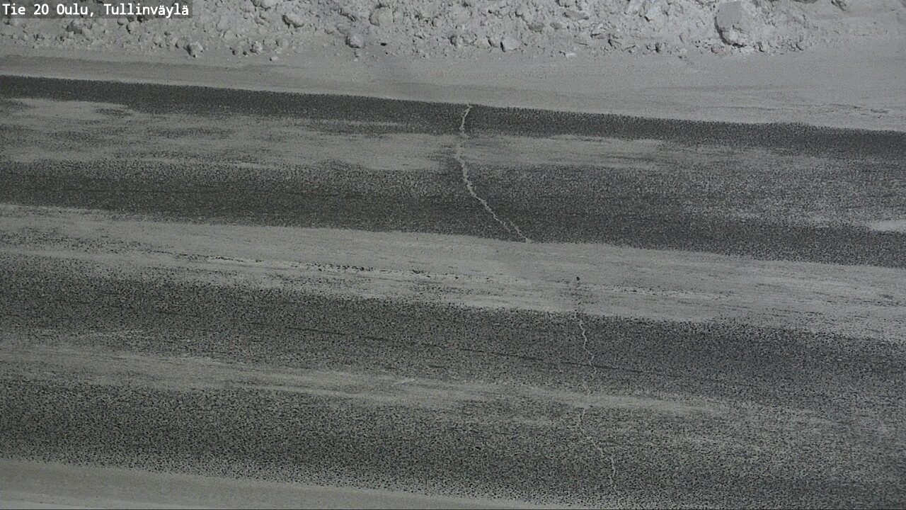 Weather Camera Image Road 20 Oulu, Tullinväylä, Oulu, Pohjois-Pohjanmaa
