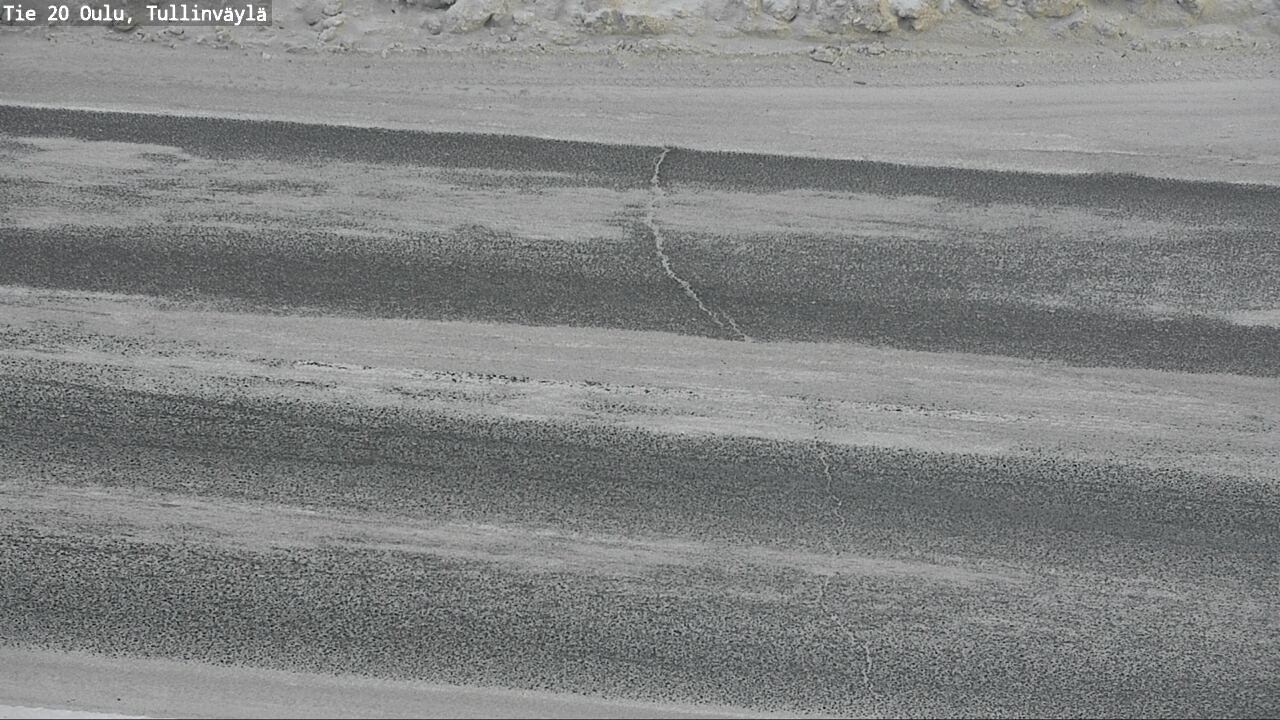 Weather Camera Image Väg 20 Uleåborg, Tullinväylä, Oulu, Pohjois-Pohjanmaa