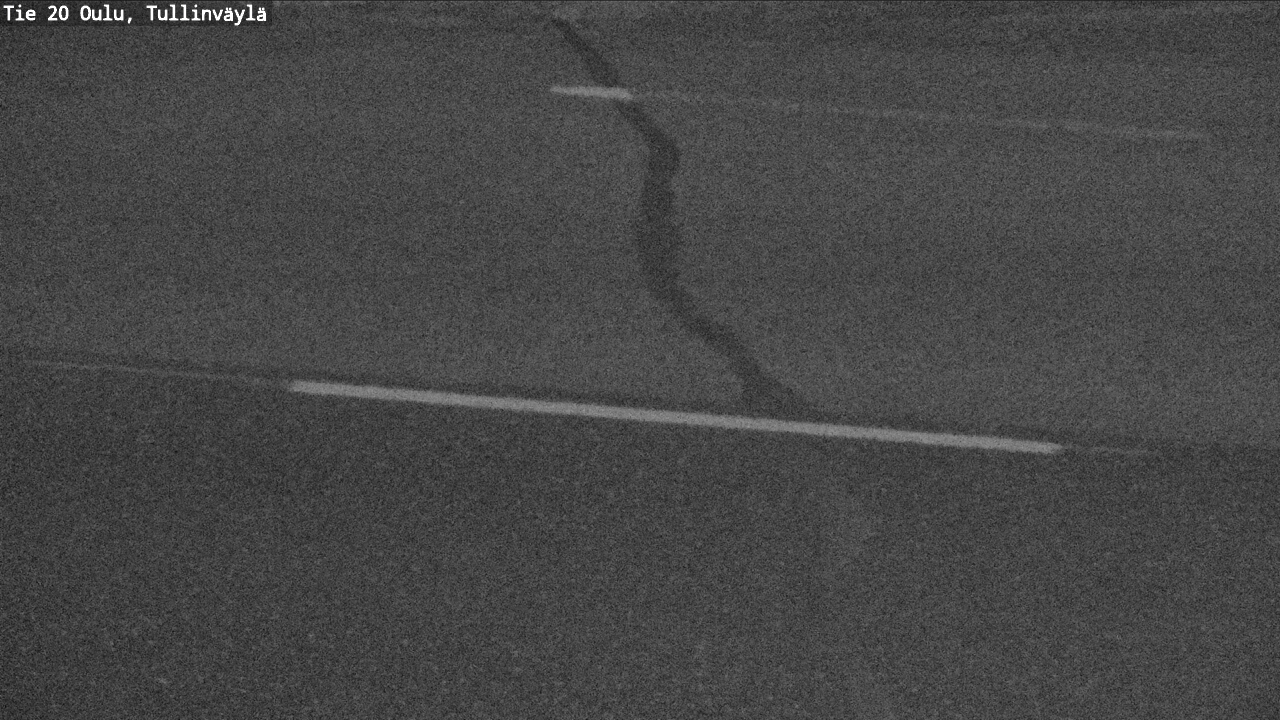 Weather Camera Image Väg 20 Uleåborg, Tullinväylä, Oulu, Pohjois-Pohjanmaa
