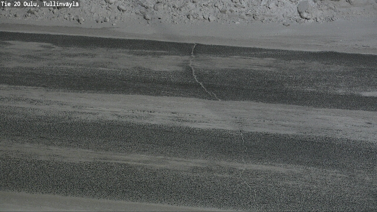 Weather Camera Image Väg 20 Uleåborg, Tullinväylä, Oulu, Pohjois-Pohjanmaa