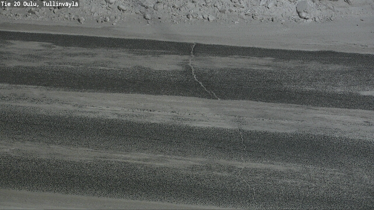 Weather Camera Image Road 20 Oulu, Tullinväylä, Oulu, Pohjois-Pohjanmaa