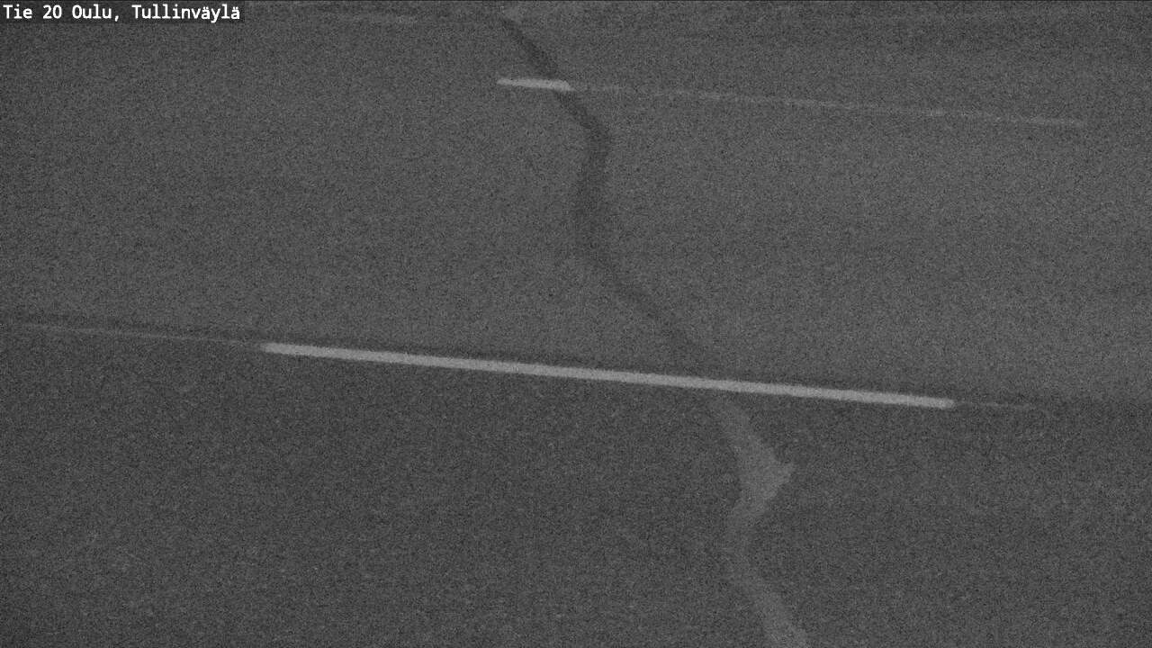 Weather Camera Image Väg 20 Uleåborg, Tullinväylä, Oulu, Pohjois-Pohjanmaa