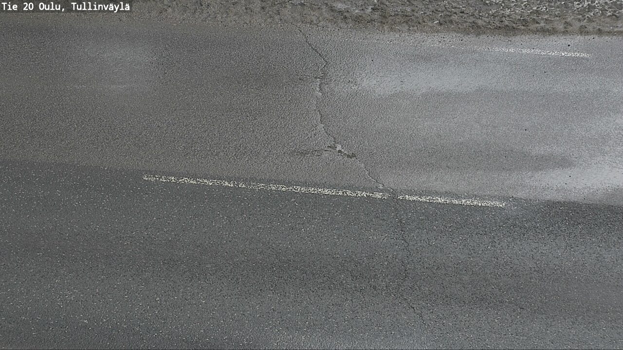 Weather Camera Image Road 20 Oulu, Tullinväylä, Oulu, Pohjois-Pohjanmaa