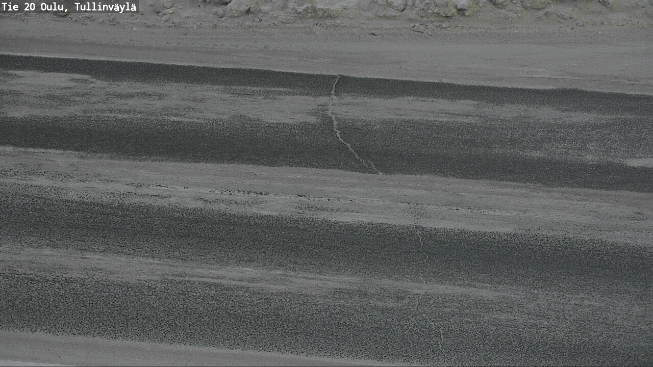 Weather Camera Image Väg 20 Uleåborg, Tullinväylä, Oulu, Pohjois-Pohjanmaa