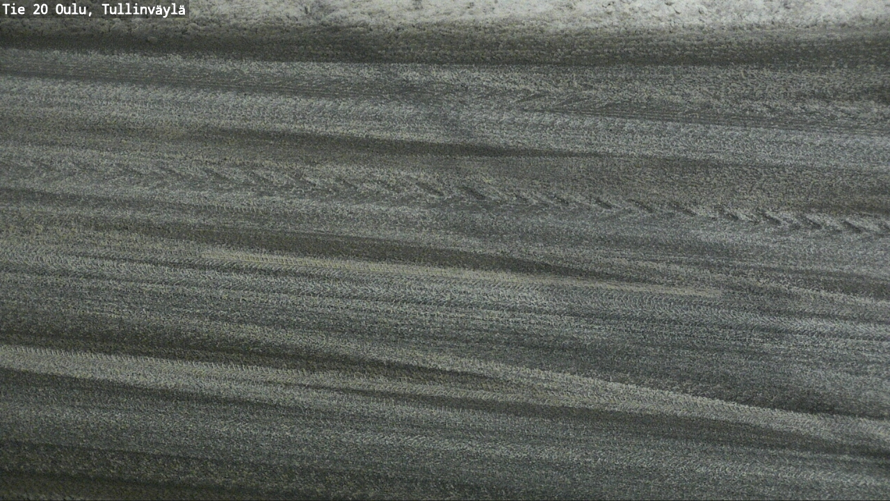 Weather Camera Image Road 20 Oulu, Tullinväylä, Oulu, Pohjois-Pohjanmaa
