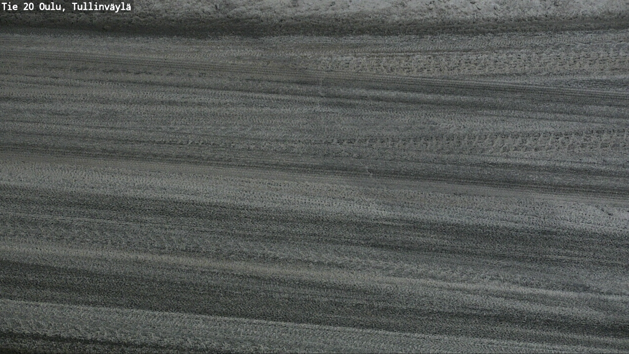 Weather Camera Image Road 20 Oulu, Tullinväylä, Oulu, Pohjois-Pohjanmaa