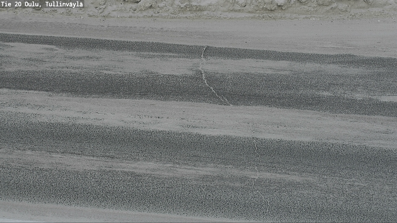 Weather Camera Image Väg 20 Uleåborg, Tullinväylä, Oulu, Pohjois-Pohjanmaa