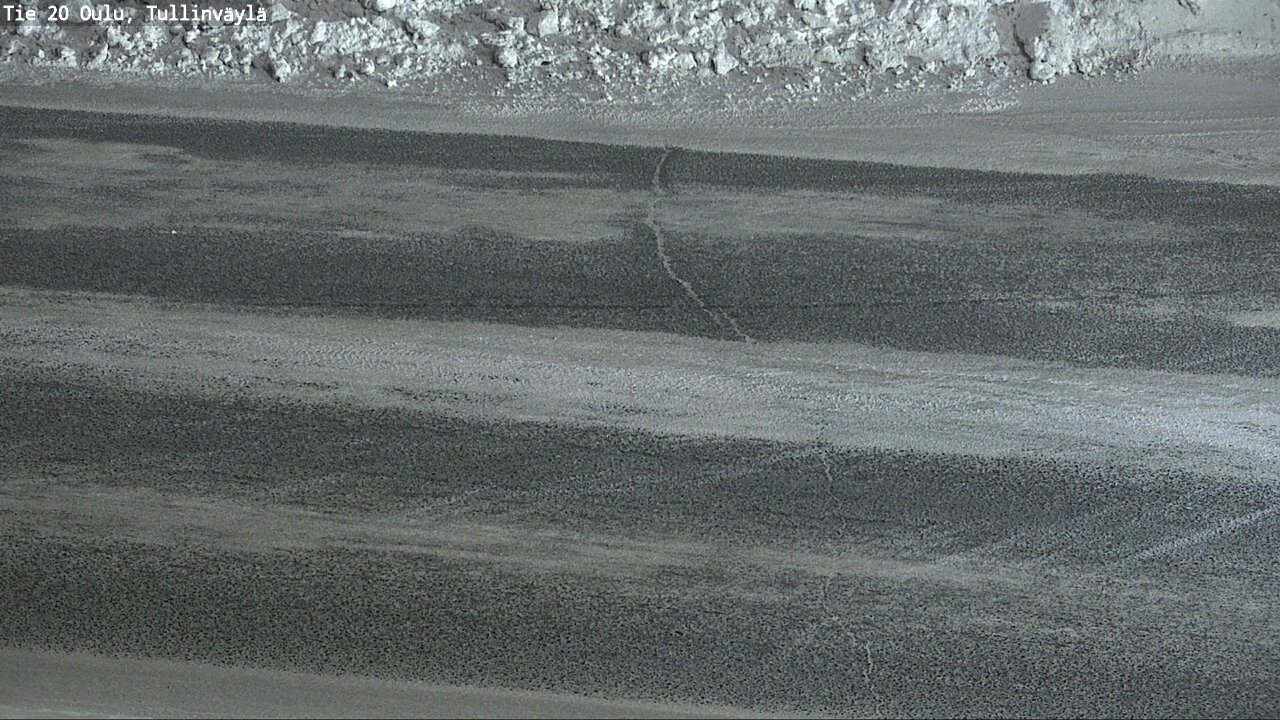 Weather Camera Image Väg 20 Uleåborg, Tullinväylä, Oulu, Pohjois-Pohjanmaa